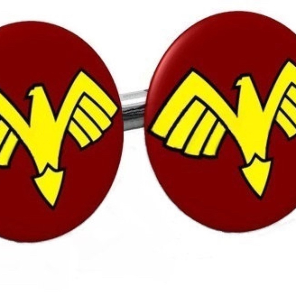 Men’s Cufflinks " WONDER WOMAN " - Picture 2 of 2